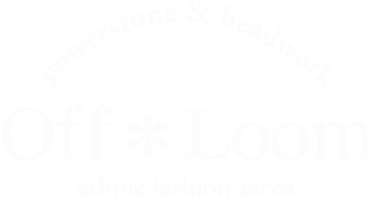 powerstone＆beadwork Off*Loom ethnic fashion zacca