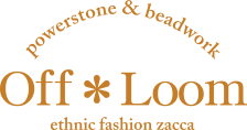 powerstone＆beadwork Off*Loom ethnic fashion zacca